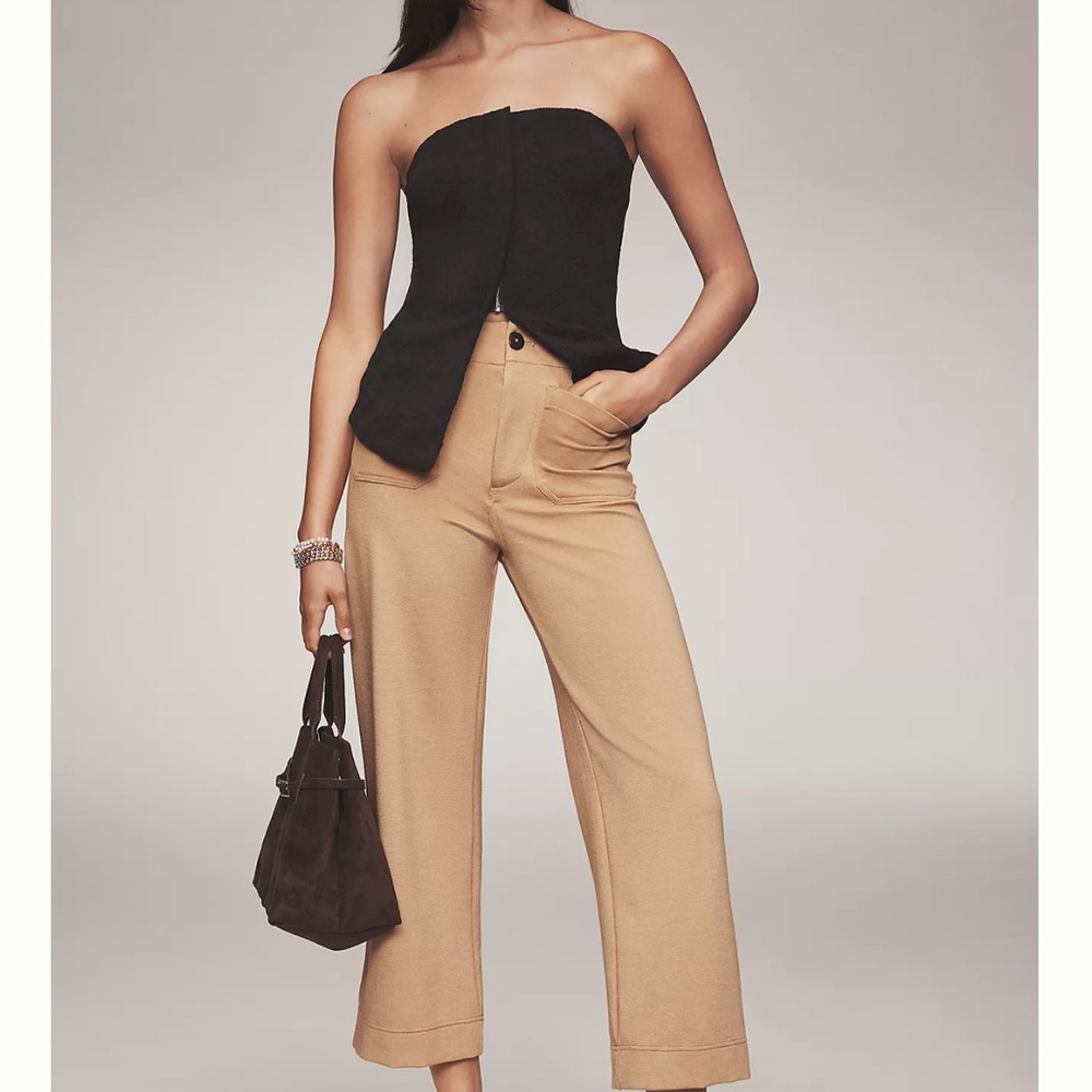 Like New Maeve The Colette Pants in camel tan size 26